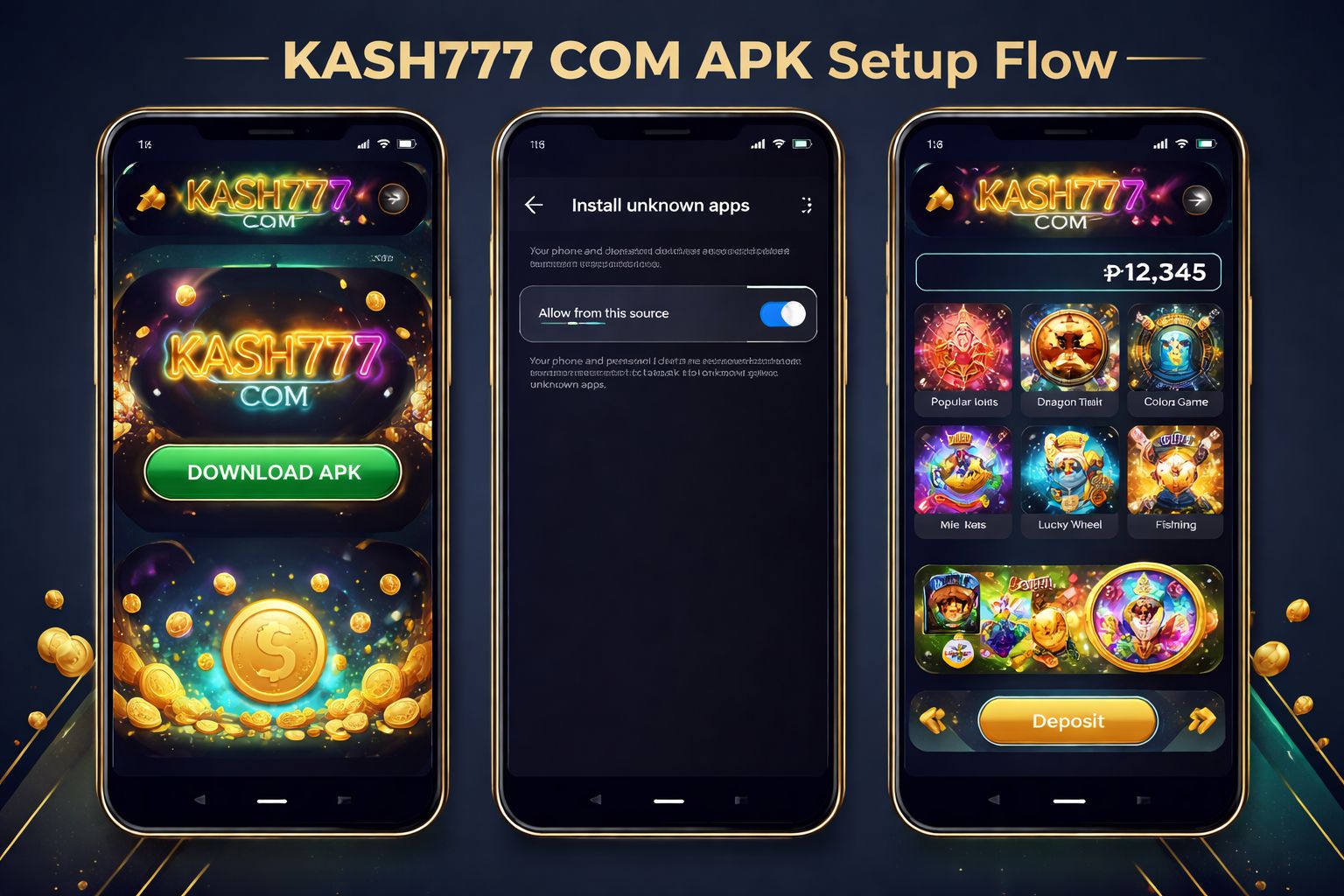 Kash777 COM অ্যাপ | বাংলাদেশ খেলোয়াড়দের জন্য Android APK ডাউনলোড