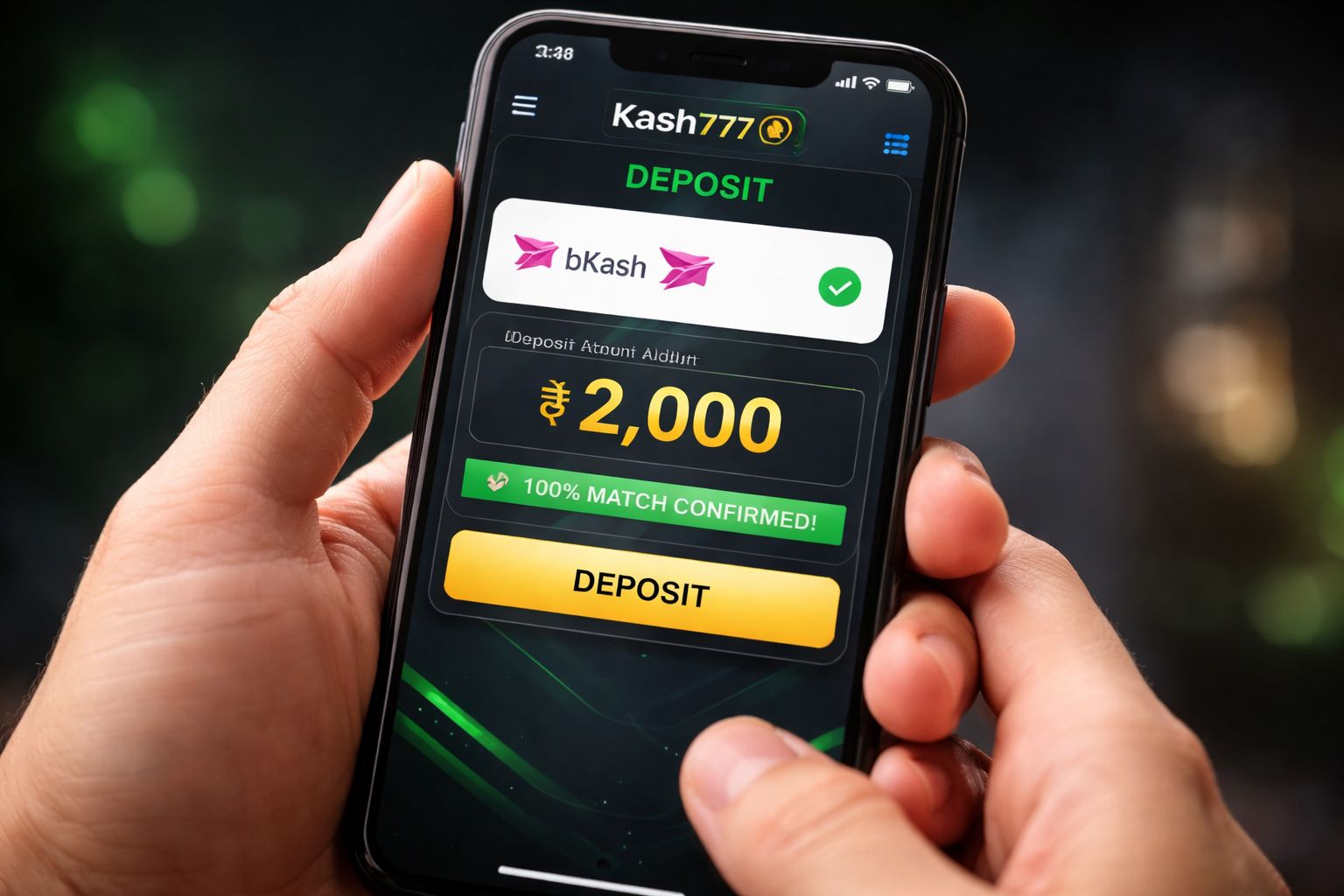 Kash777 COM First Deposit Match Explained
